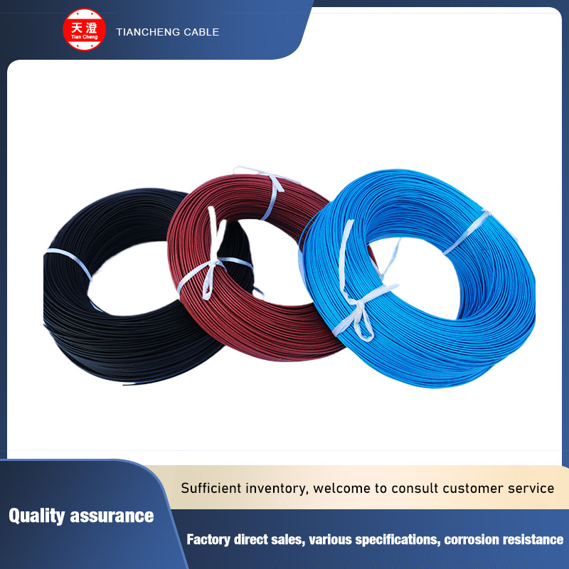 Silicone Rubber High Temperature Resistant Braided Wire AWM3122 18AWG